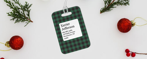 custom luggage tag