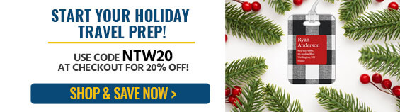 start your holiday travel prep, use code ntw20 for 20% off, shop and save now