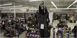 halloween store name tags customer service