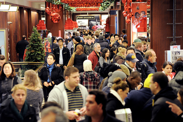 holiday shoppers 2012 macy's