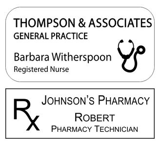 name tag wizard custom medical name tags for doctors hospitals and clinics