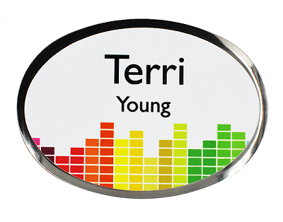 Full Color Name Badge